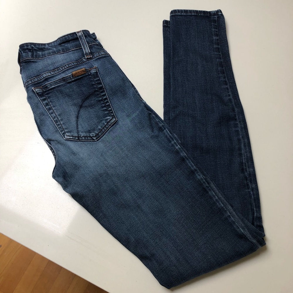 Joe's Jeans Beatrix Mid Rise Skinny Jeans